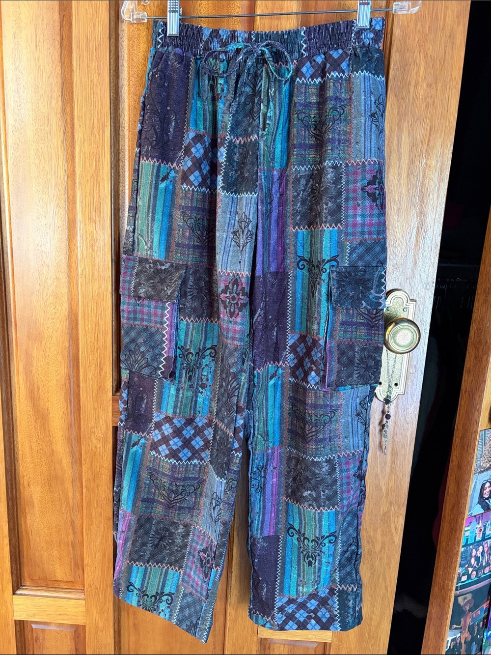 Hippie Blue and Purple Pants